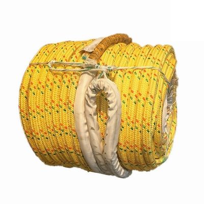 জাহাজের টানা এবং মোরিং Uhwpe দড়ি 110mm Dia