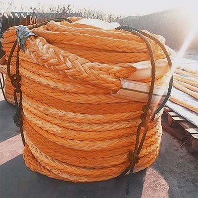 ট্যাগার বোট ট্যাগিং এবং মোরিং দড়ি জন্য 60mm UHMWPE দড়ি